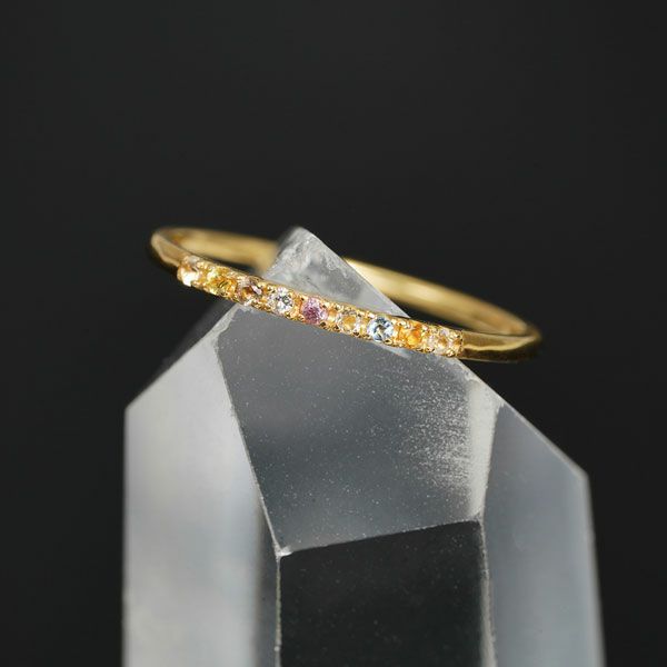 9stones Navaratna pinky ring /ロシアンレムリアンシード クォーツ 