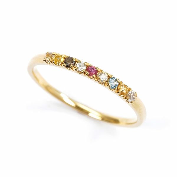 9stones Navaratna pinky ring /ロシアンレムリアンシード クォーツ