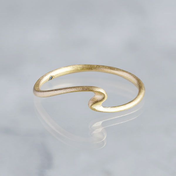 Element ring Water Aquamarine /アクアマリン | Hariqua
