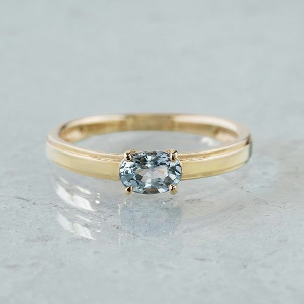 Gray spinel decoratif ring /グレースピネル | Hariqua-パワーストーン