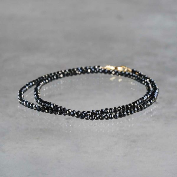 Black spinel eternity ring /ブラックスピネル | Hariqua 