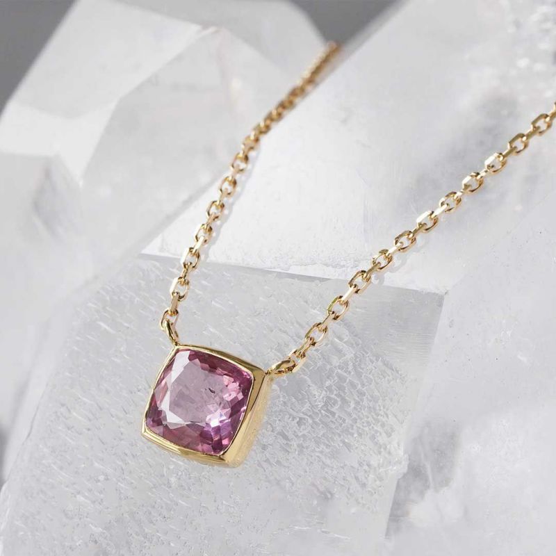 Pink spinel necklace 0.53 /ピンクスピネル | Hariqua-パワーストーン