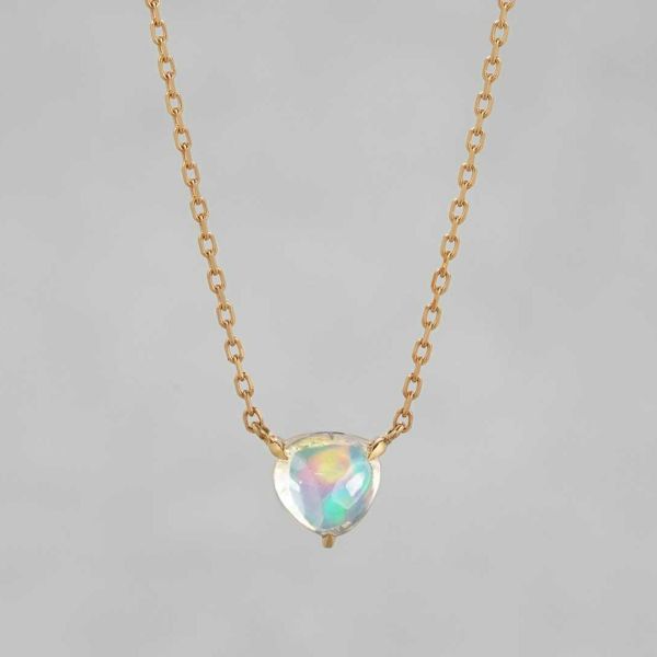 Water opal pear shaped charm /ウォーターオパール | Hariqua