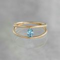 Santamaria Aquamarine ring /サンタマリア・アクアマリン