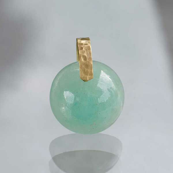 Emerald in quartz charm 13.58 /エメラルド・イン・クォーツ