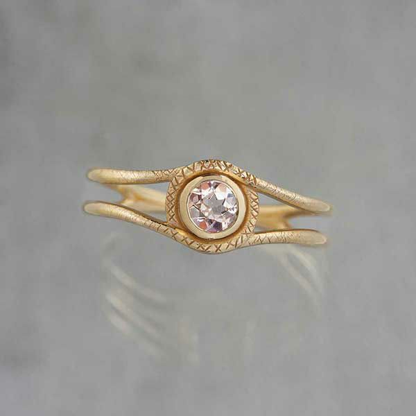 Imperial topaz spark ring /インペリアルトパーズ. | Hariqua