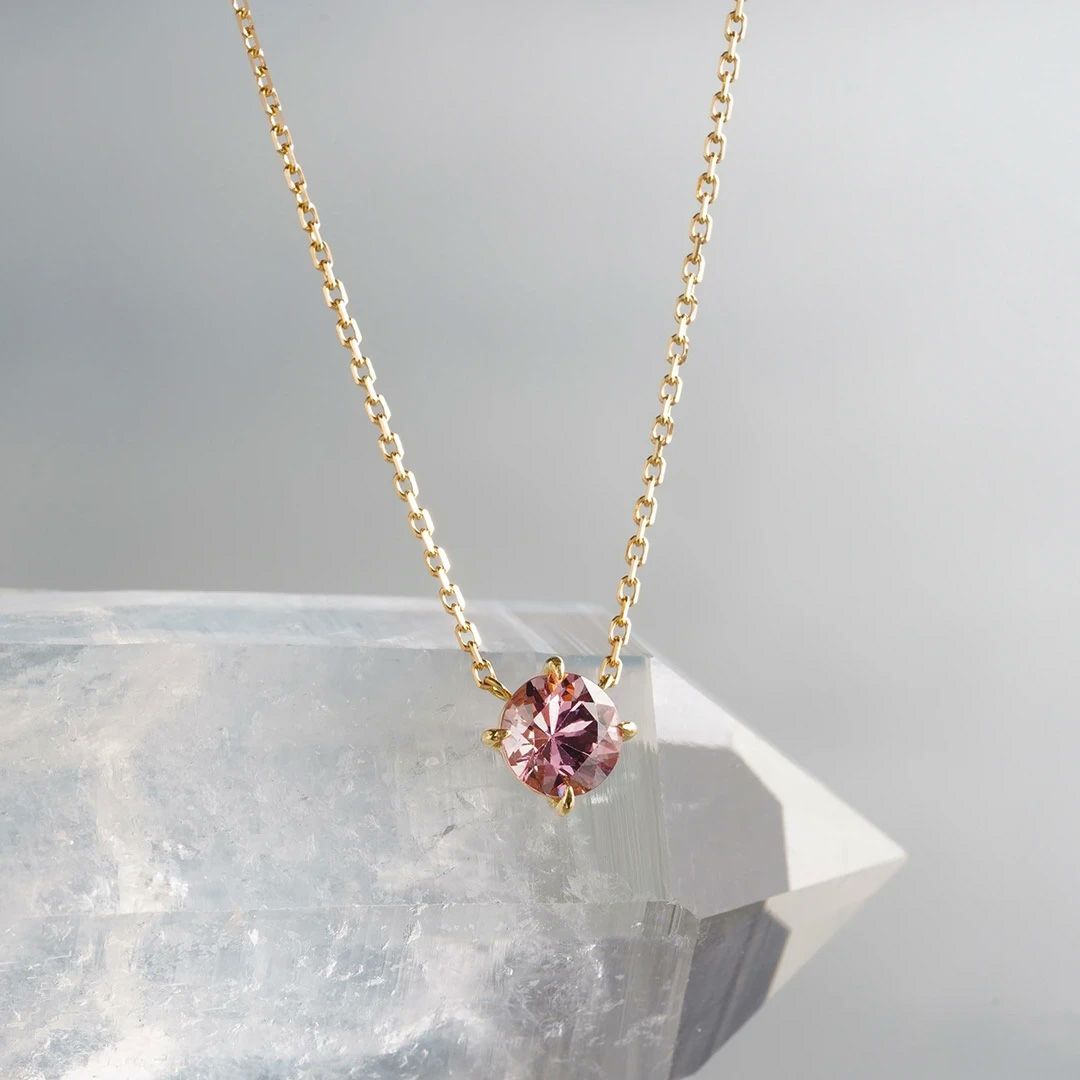 Malaia garnet necklace 0.58 /マライアガーネット | Hariqua 