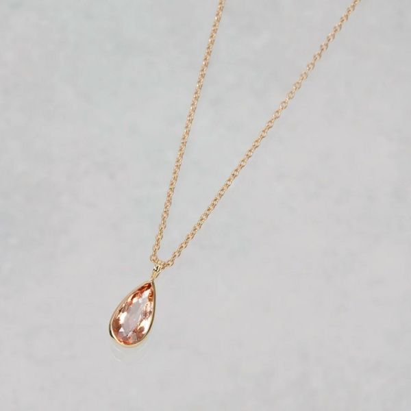 Imperial topaz round anklet /インペリアルトパーズ | Hariqua-パワーストーンジュエリー-