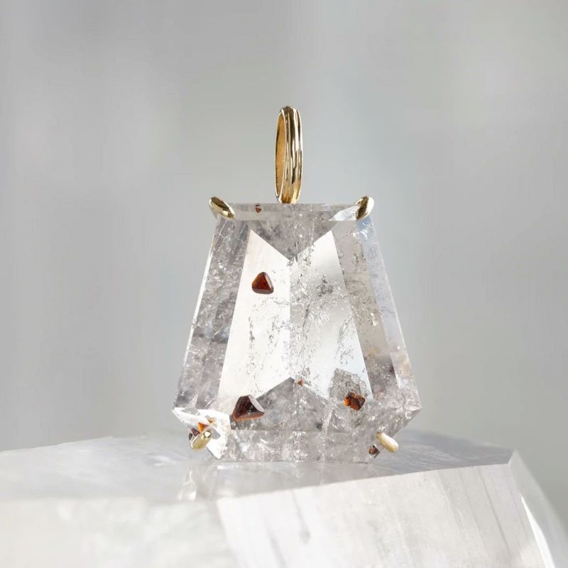 Sphalerite in quartz charm 10.03 /スファレライト・イン・クォーツ | Hariqua-パワーストーンジュエリー-