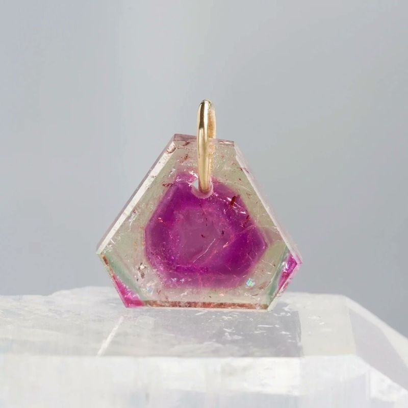 Multi tourmaline charm 2.36 /マルチトルマリン | Hariqua-パワーストーンジュエリー-