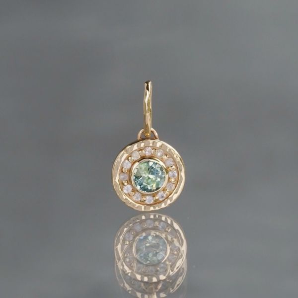 9月誕生石 K10 イエローサファイアの一粒ブレスレット ~Petela~ (K18 変更可能) ジュエリーブランド「RASPIA Jewelry」