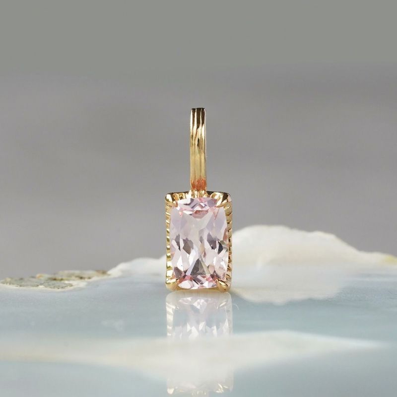 Hariqua ハリックァ シトリンチャーム 8.55カラット K18YG