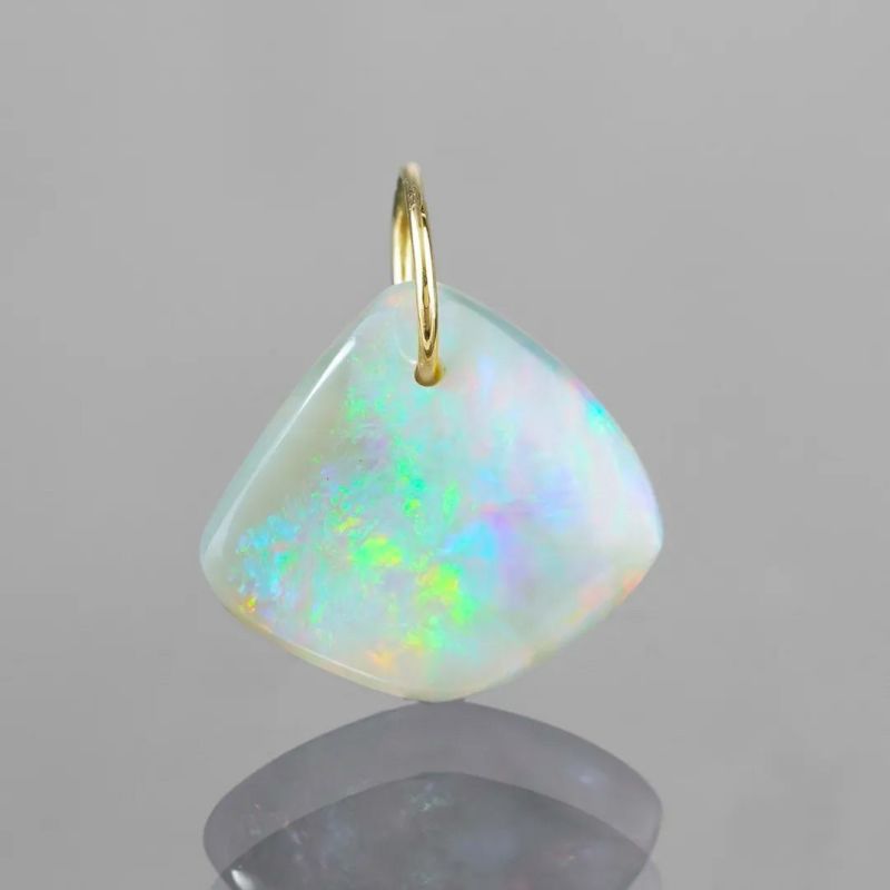 Hariqua (ハリックア)　ハニーブラックオパールピアス Honey opal hexagon single pierce /ハニーオパール | Hariqua