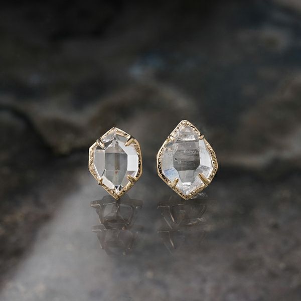 ハーキマーダイヤモンド
ピアス Herkimer diamond ring 2.42 /ハーキマーダイヤモンド | Hariqua