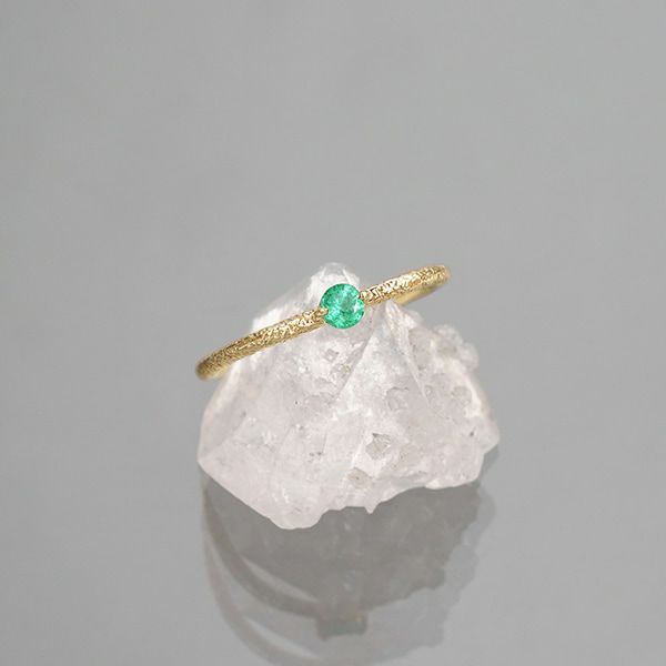 Emerald skinny bracelet /エメラルド | Hariqua-パワーストーン