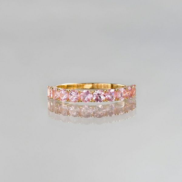 ハリックァ　ピンクスピネルのチャーム ハリックァ ピンクスピネルのチャーム Pink spinel charm 0.37