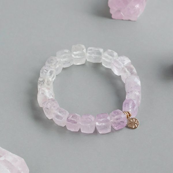 Kunzite one of a kind bracelet /クンツァイト | Hariqua