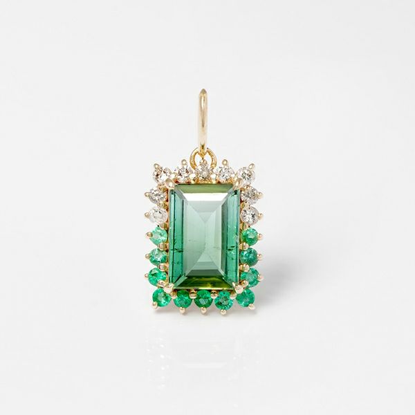 Bicolor citrine ascending energy charm 2.17 /シトリン | Hariqua