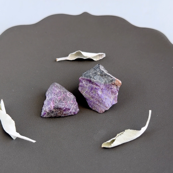 Sugilite 2pcs /スギライト | Hariqua-パワーストーンジュエリー-